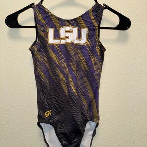 LSU leotard - Purple and Gold